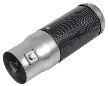 Slutrör Carbon Round
