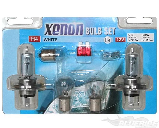 Köp Lampset - Xenon White Glödlampor H4 Köp Lampset - Xenon White Glödlampor H4