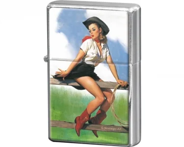 Köp Tändare Pin Up - Cowgirl Tändare Pin Up - Cowgirl