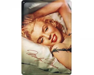 Köp 3D Metallskylt Marilyn Monroe 20x30 3D Metallskylt Marilyn Monroe 20x30