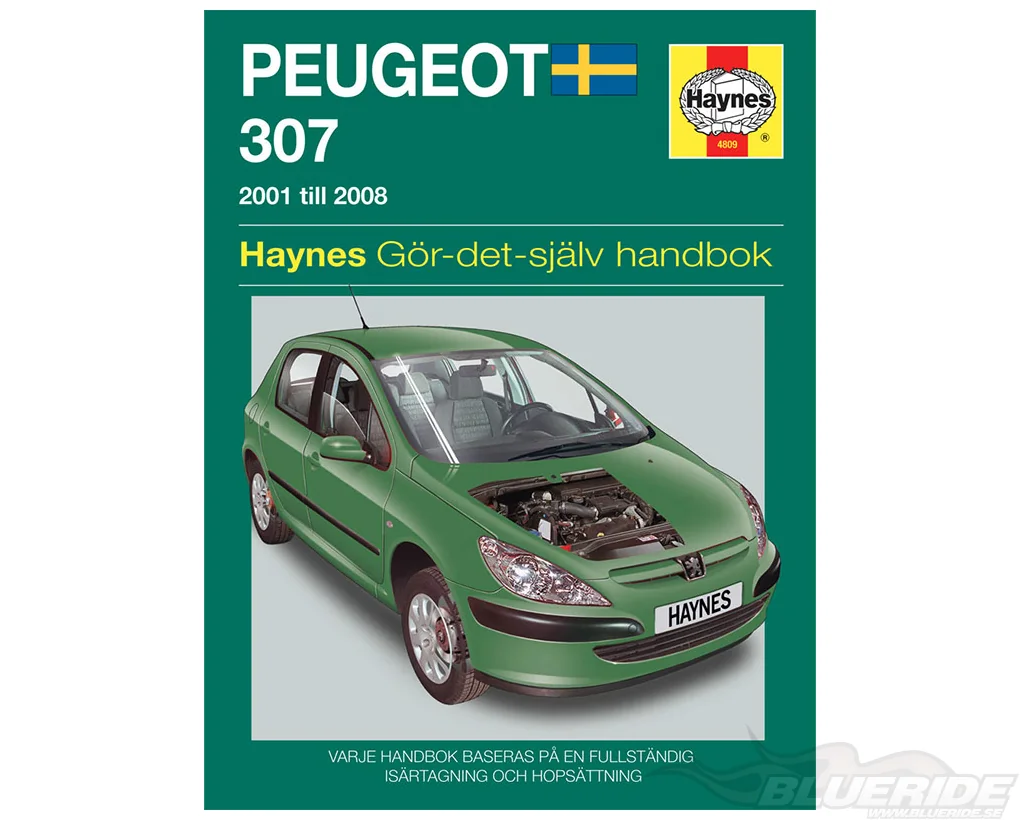 Köp Peugeot 307 (01 - 08) - Reparationshandbok Köp Peugeot 307 (01 - 08) - Reparationshandbok