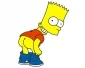 Köp Bart Simpson - Dekal