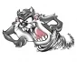 Köp Tasmanian Devil Grey - Dekal