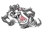 Köp Tasmanian Devil Grey - Dekal