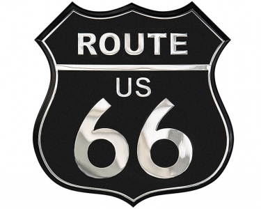 Köp Route 66 - Metal Emblem