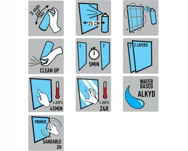 Zero Vattenbaserad Spray - Brun