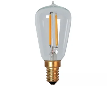 Decoration LED Klar filament lampa E14 2200K 120lm Dimmerkomp