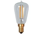 Decoration LED Klar filament lampa E14 2200K 120lm Dimmerkomp