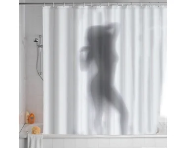 Sexy Shadow Girl - Duschdraperi