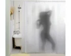 Sexy Shadow Girl - Duschdraperi