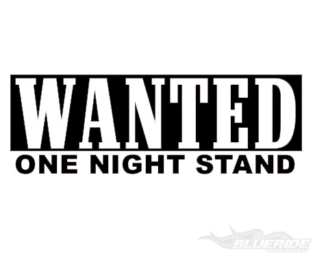 Köp Dekal - Wanted one night... - II Köp Dekal - Wanted one night... - II