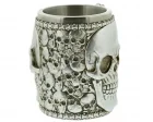 Mugg Silver Skull & Skulls