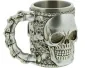 Mugg Silver Skull & Skulls