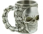 Mugg Silver Skull & Skulls