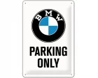 Köp 3D Metallskylt B.M.W - Parking Only 20x30