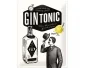 Köp 3D Metallskylt Alkohol - Gin & Tonic 30x40