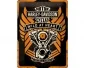 3D Metallskylt Harley-Davidson Wild at Heart 30x40