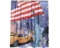 New York Flagg - Duschdraperi
