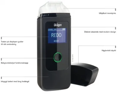 Dräger Alcotest 3820 Alkoholmätare