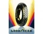 3D Metallskylt Good Year Sunrise Wheel 30x40