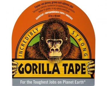 Vävtejp Gorilla, Silver 32 meter