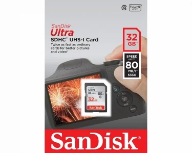 Minneskort, Sandisk Secure Digital SDHC Ultra 32GB
