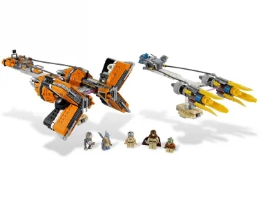 LEGO Star Wars Anakin Skywalker and Sebulba's Podracers 7962