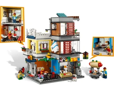 LEGO Creator 31097, Djuraffär och kafé