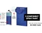 2K TWO 2-komponents-spray, Grå-vit RAL 9002