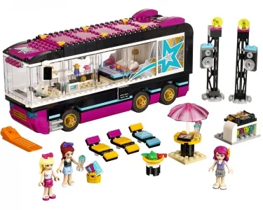 Köp LEGO Friends 41106 LEGO Friends 41106, Pop Star Tour Bus