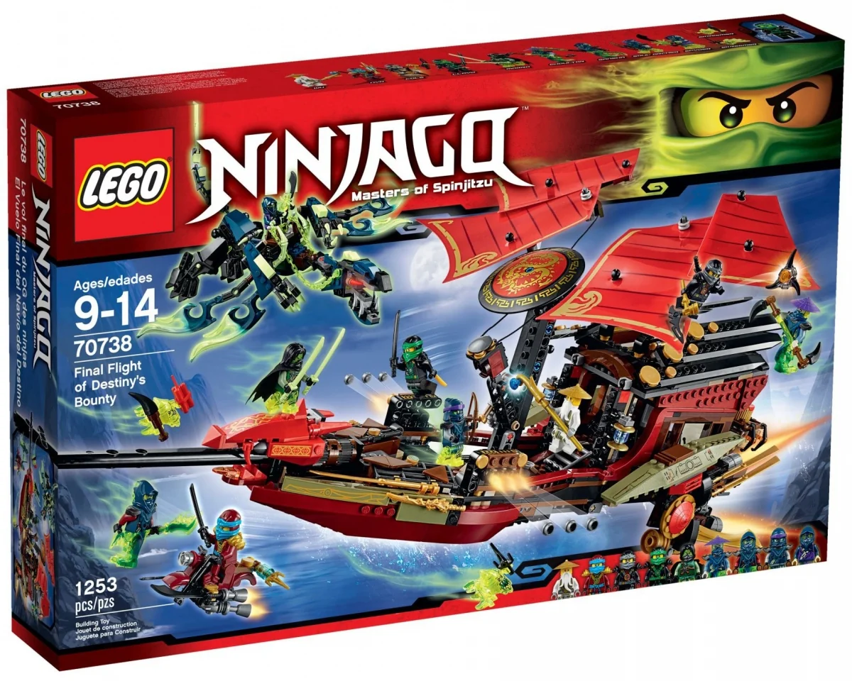 Destiny's Bounty Bounty Di Terra Ninjago Köp LEGO Ninjago