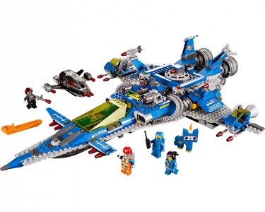 LEGO NEW ROBO PILOT FROM THE LEGO MOVIE SET 70816 BENNYS SPACESHIP 