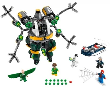 LEGO Marvel Super Heroes 76059, Spider-Man: Doc Ocks Tentacle Trap