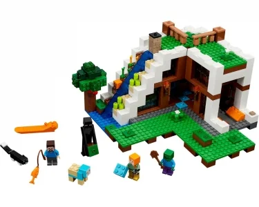 LEGO Minecraft 21134, The Waterfall Base