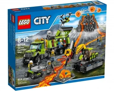 Köp LEGO City 60124 LEGO City 60124, Volcano Exploration Base