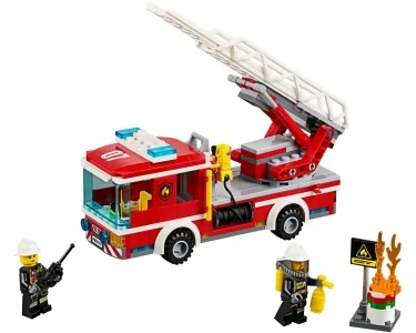LEGO City 60107, Fire Ladder Truck