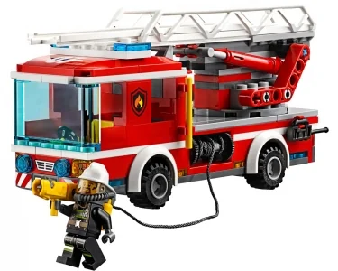 LEGO City 60107, Fire Ladder Truck