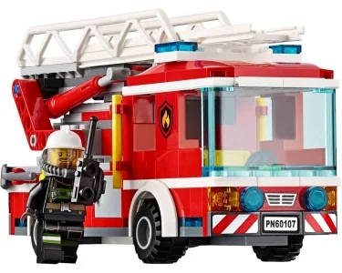 LEGO City 60107, Fire Ladder Truck