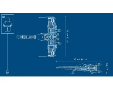 LEGO Star Wars 75218, X-wing Starfighter