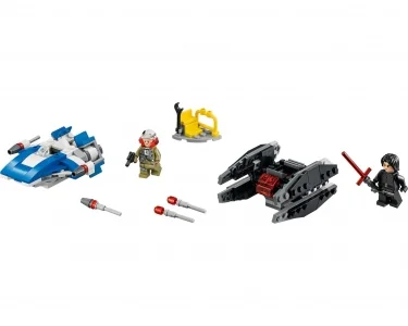 LEGO Star Wars 75196, A-Wing vs. TIE Silencer Microfighters