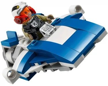 LEGO Star Wars 75196, A-Wing vs. TIE Silencer Microfighters