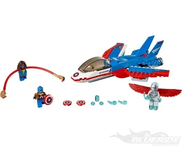 LEGO Marvel Super Heroes 76076, Captain America Jet Pursuit
