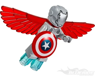 LEGO Marvel Super Heroes 76076, Captain America Jet Pursuit