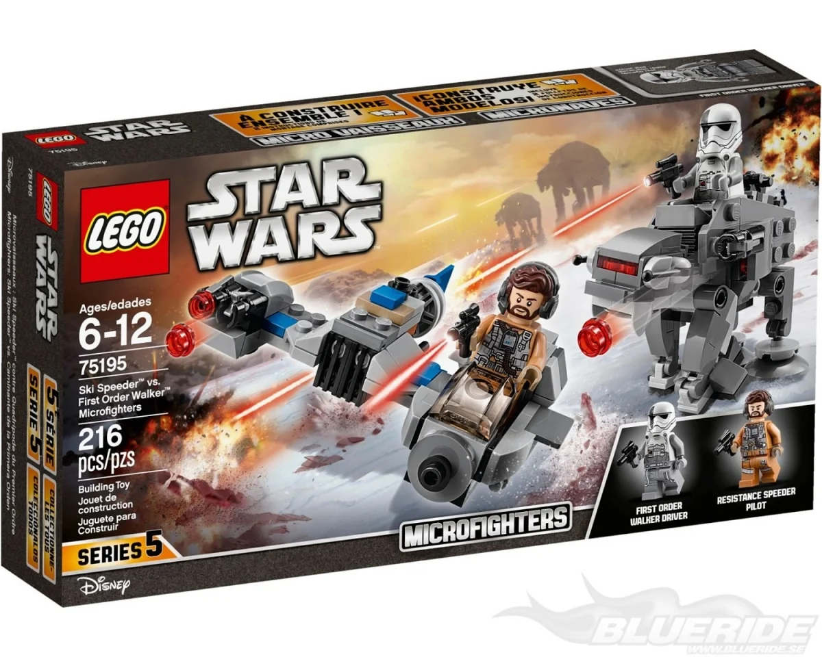 LEGO Star Wars 75195, Ski Speeder vs. First Order Walker Microfighters LEGO Star Wars 75195, Ski Speeder vs. First Order Walker Microfighters