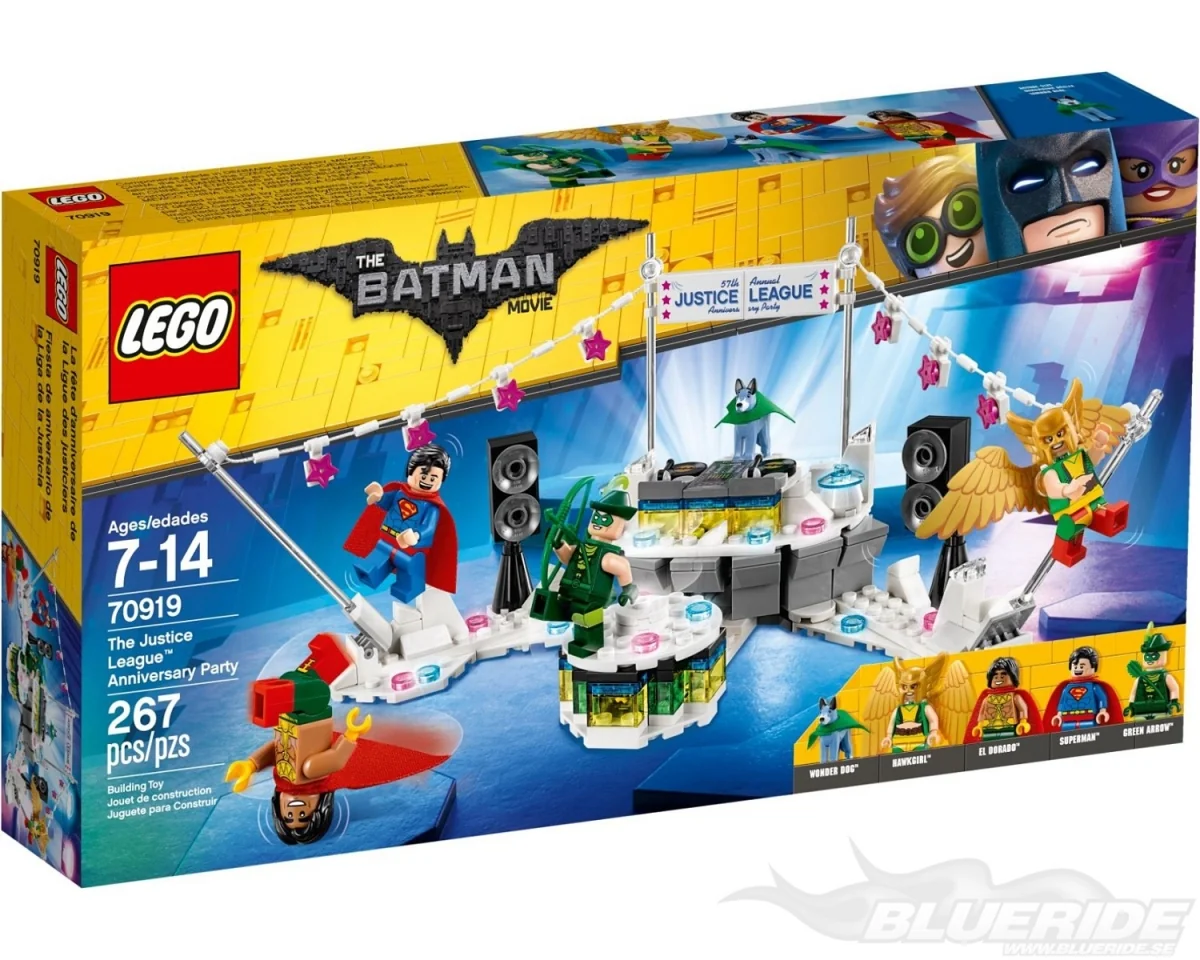 LEGO The LEGO Batman Movie 70919, The Justice League Anniversary Party LEGO The LEGO Batman Movie 70919, The Justice League Anniversary Party