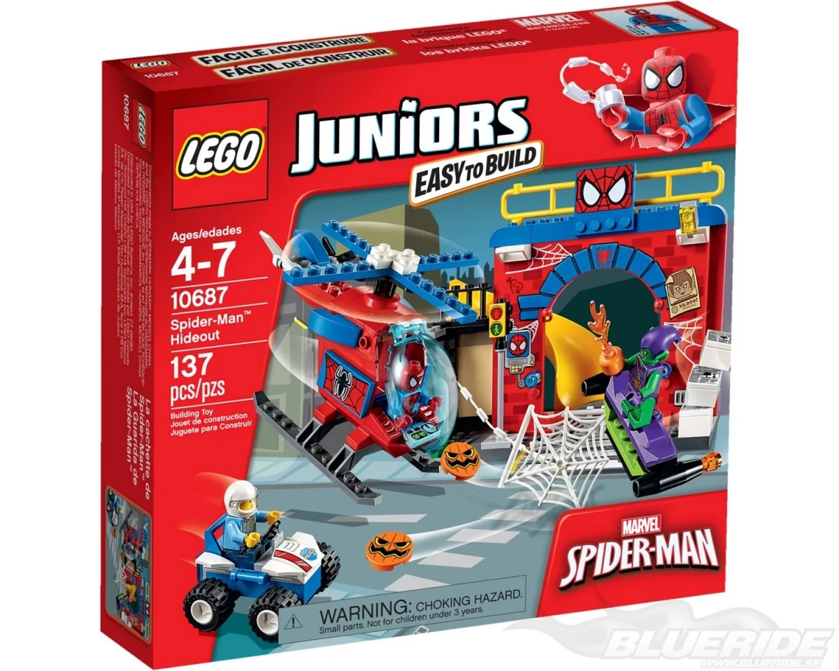 LEGO Juniors 10687, Spider-Man Hideout LEGO Juniors 10687, Spider-Man Hideout