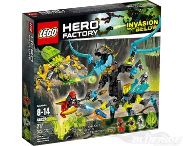 LEGO HERO Factory 44029, QUEEN Beast vs. FURNO, EVO & STORMER