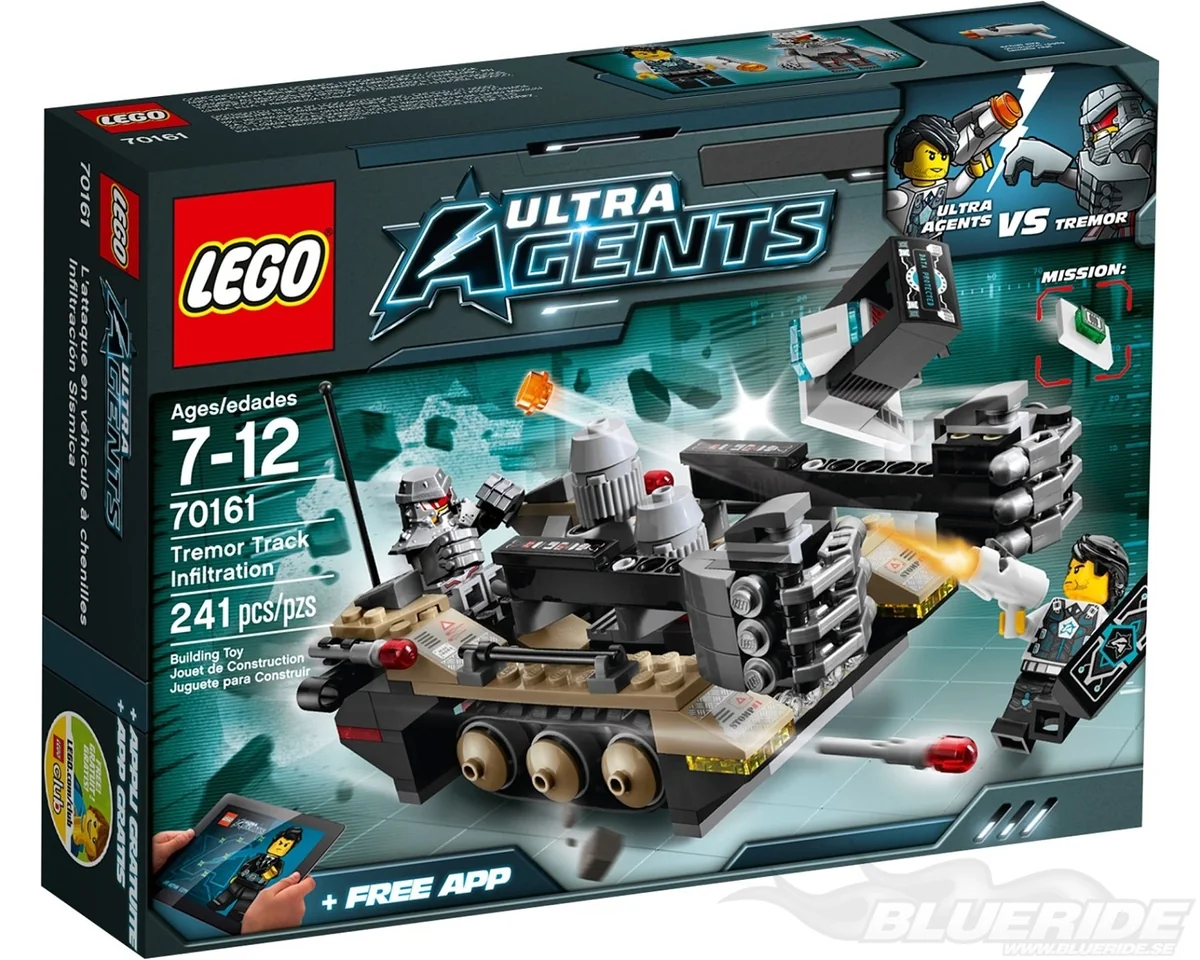 LEGO Ultra Agents 70161, Tremor Track Infiltration