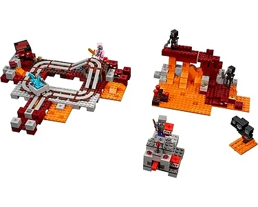 LEGO Minecraft 21130, The Nether Railway