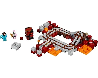 LEGO Minecraft 21130, The Nether Railway